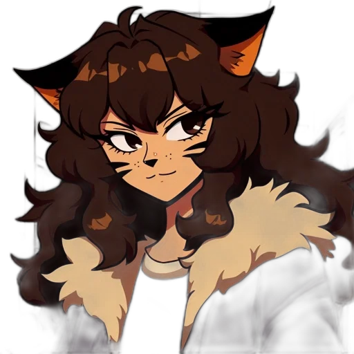 staff, hair, creature, anime transparent PNG cut-out