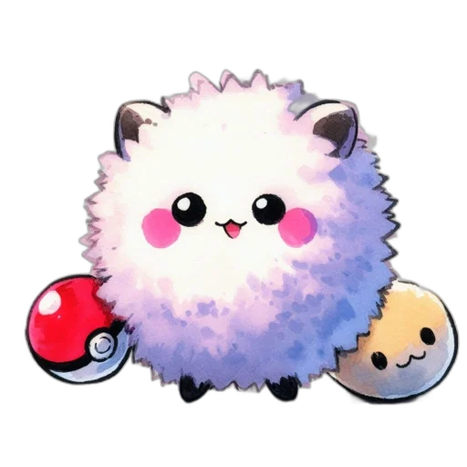 creature, animal, staff, pixel art transparent PNG cut-out