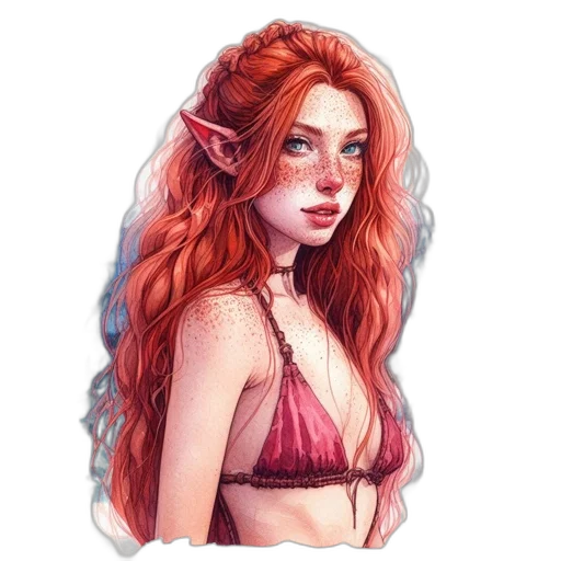 dragon, face, fantasy art, watercolor transparent PNG cut-out