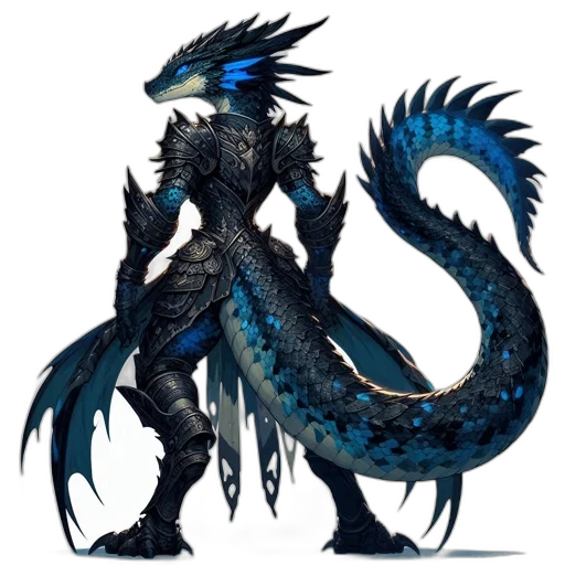 dragon, creature, staff, concept art transparent PNG cut-out