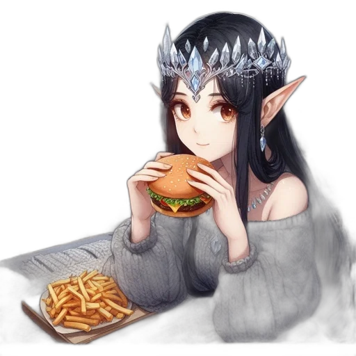 food, dragon, creature, fantasy art transparent PNG cut-out