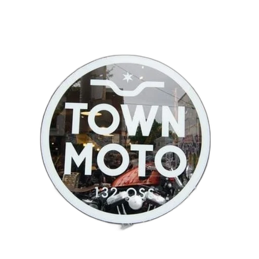 jacket, town, moto, logo transparent PNG cut-out