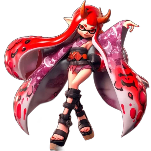 dress, weapon, concept art, 3d render transparent PNG cut-out
