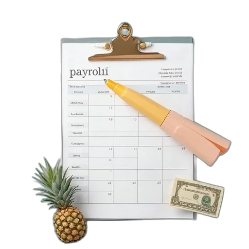 payroll, process, schedule transparent PNG cut-out