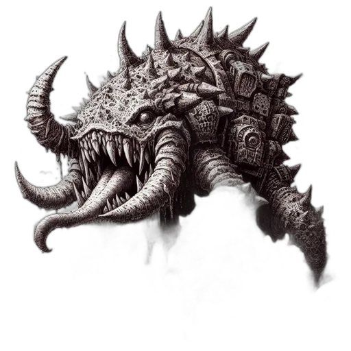 creature, dragon, mask, animal transparent PNG cut-out