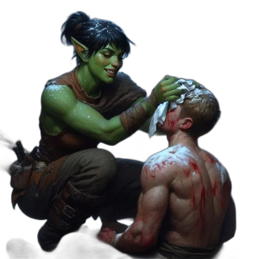 concept art, comic book art, fantasy art, pixel art transparent PNG cut-out