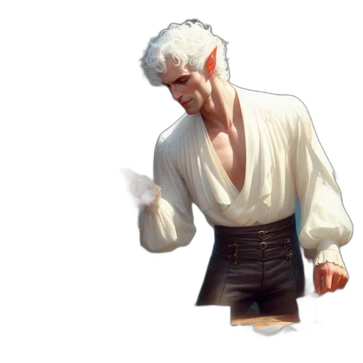 jacket, staff, weapon, concept art transparent PNG cut-out