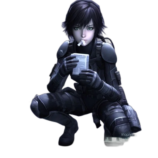 robot, weapon, concept art, cyberpunk transparent PNG cut-out