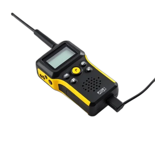 staff, black, yellow, handheld transparent PNG cut-out