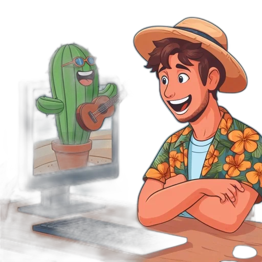 hat, creature, staff, concept art transparent PNG cut-out