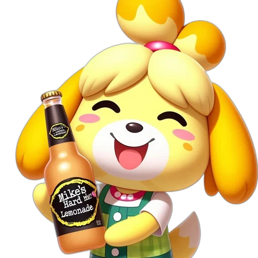 bottle, animal, 3d render, concept art transparent PNG cut-out
