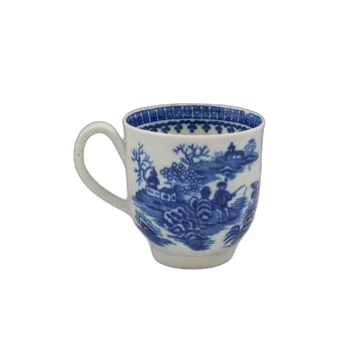 photorealistic, blue, white, porcelain transparent PNG cut-out