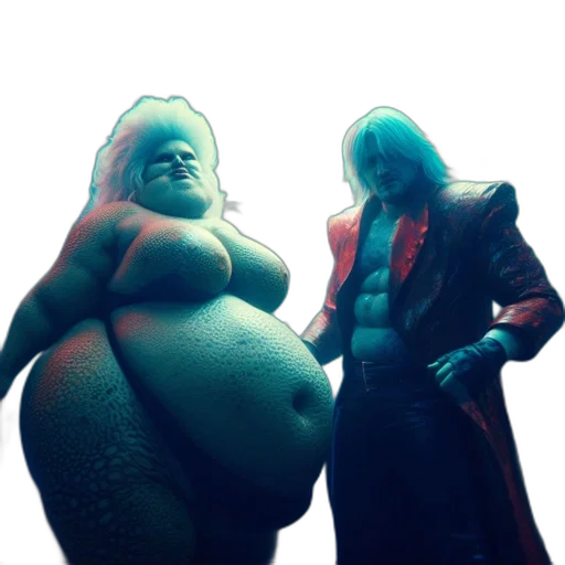 jacket, concept art, 3d render, cyberpunk transparent PNG cut-out