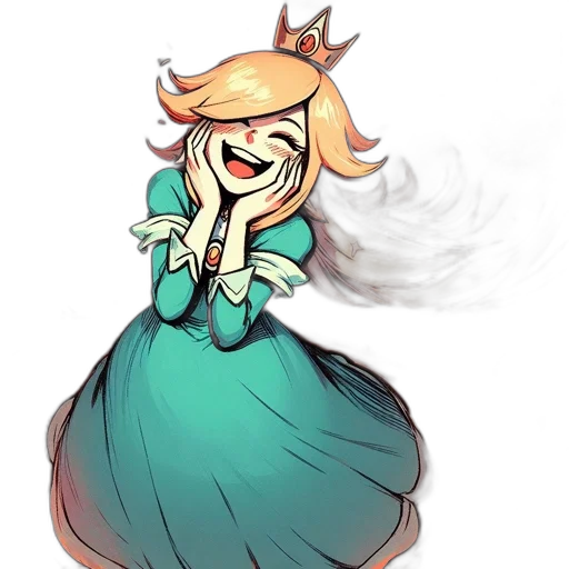 dress, crown, staff, mask transparent PNG cut-out