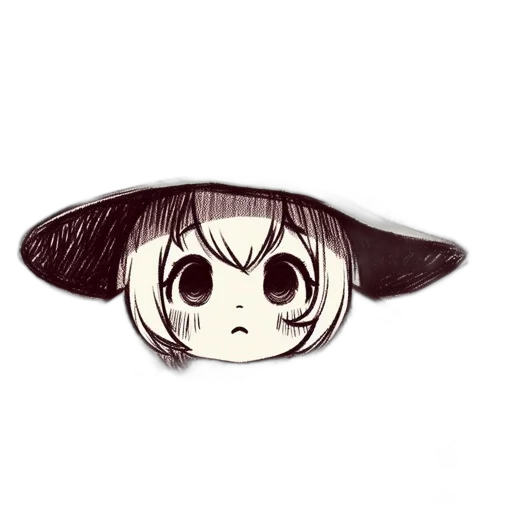 hat, mask, staff, face transparent PNG cut-out