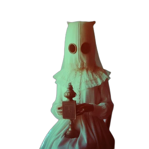 bottle, dress, robot, mask transparent PNG cut-out