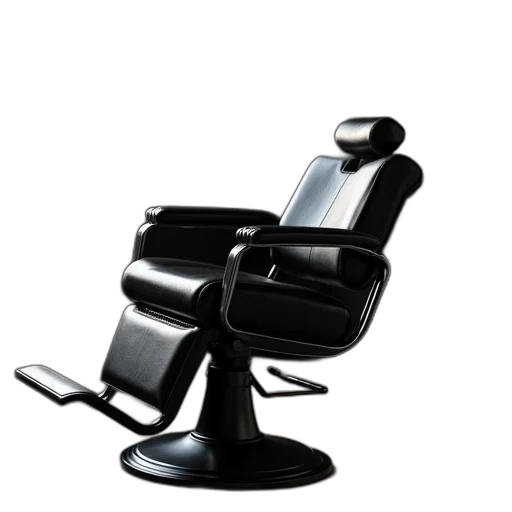 furniture, staff, hair, 3d render transparent PNG cut-out
