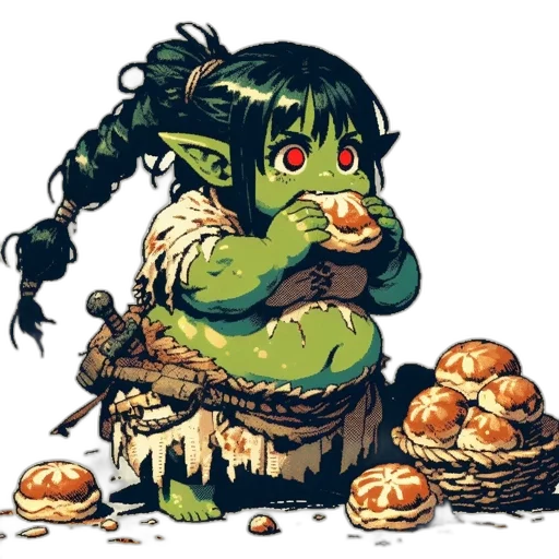 food, creature, concept art, fantasy art transparent PNG cut-out