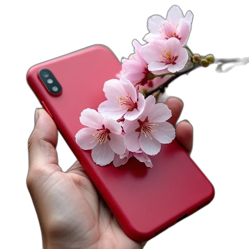 flower, weapon, 3d render, photorealistic transparent PNG cut-out