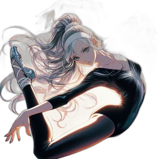 sword, hair, weapon, dress transparent PNG cut-out