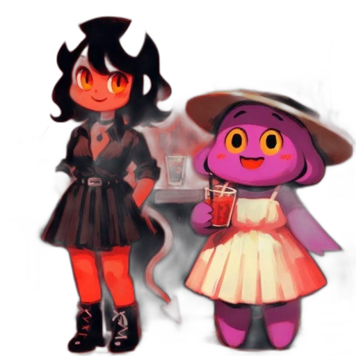 mask, dress, staff, concept art transparent PNG cut-out