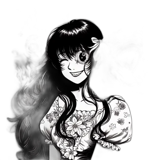 dress, creature, fantasy art, concept art transparent PNG cut-out