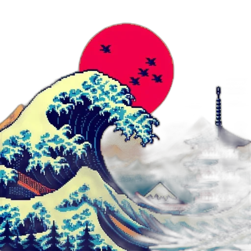 dragon, vaporwave, concept art, fantasy art transparent PNG cut-out