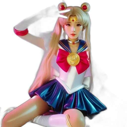 3d render, anime, concept art, photorealistic transparent PNG cut-out