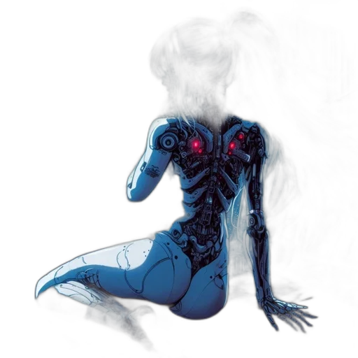 robot, mask, creature, dress transparent PNG cut-out