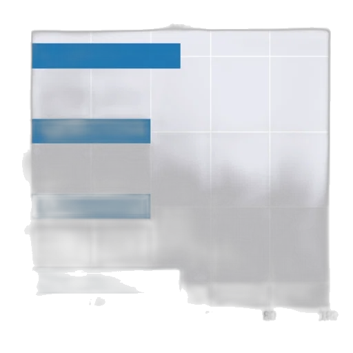 3d render, fog, blue, monochrome transparent PNG cut-out
