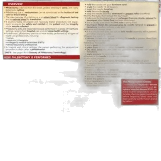 staff, detailed, guide, phlebotomy transparent PNG cut-out