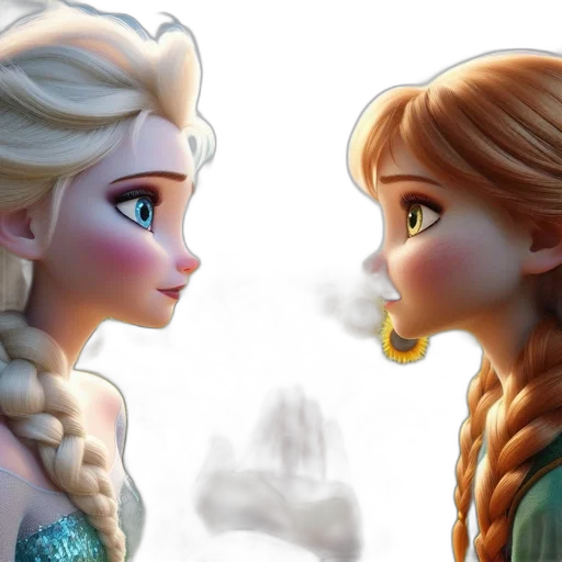 fantasy art, concept art, 3d render, photorealistic transparent PNG cut-out