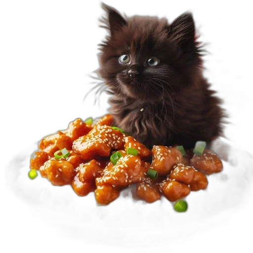 food, animal, creature, photorealistic transparent PNG cut-out