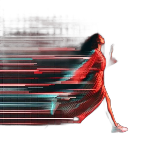 dress, robot, hair, cyberpunk transparent PNG cut-out
