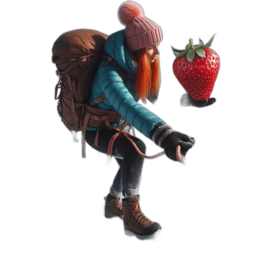 jacket, creature, food, hat transparent PNG cut-out