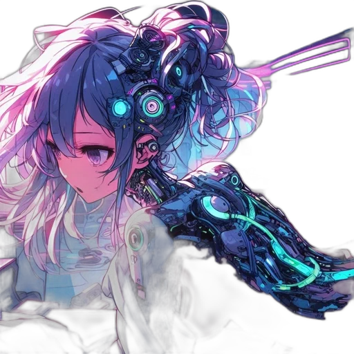 robot, weapon, sword, staff transparent PNG cut-out