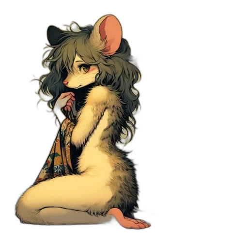 animal, staff, jacket, creature transparent PNG cut-out