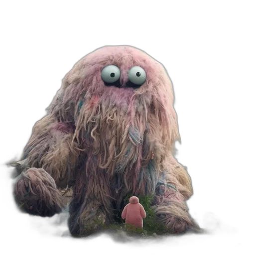 creature, animal, hair, staff transparent PNG cut-out
