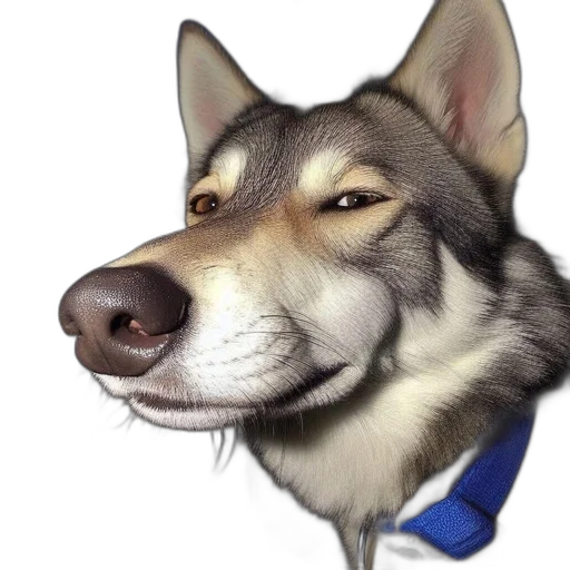 face, animal, staff, creature transparent PNG cut-out