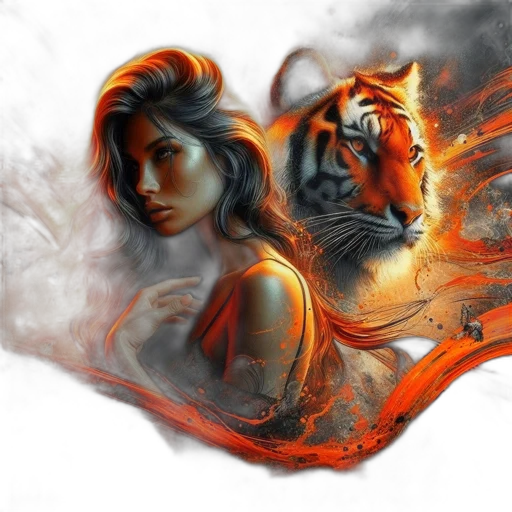 fantasy art, concept art, photorealistic, comic book art transparent PNG cut-out