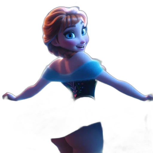 dress, crown, robot, creature transparent PNG cut-out