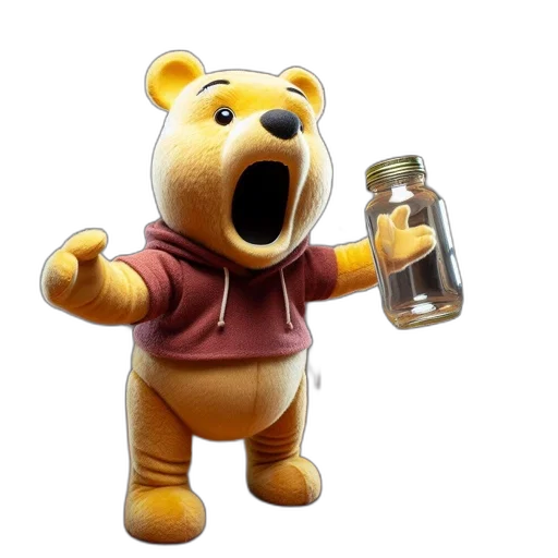 bottle, 3d render, concept art, photorealistic transparent PNG cut-out