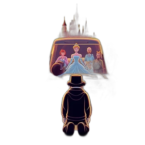 crown, staff, robot, concept art transparent PNG cut-out