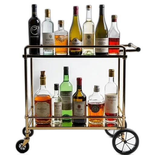 furniture, sleek, modern, metal transparent PNG cut-out
