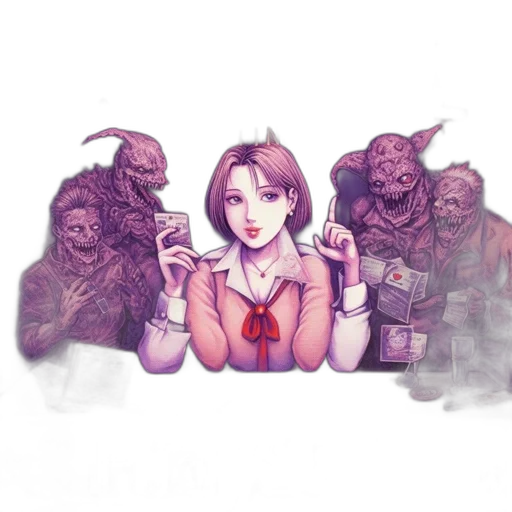 staff, mask, face, fantasy art transparent PNG cut-out