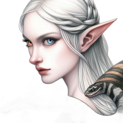 dragon, face, staff, jewelry transparent PNG cut-out