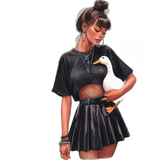 dress, jacket, concept art, photorealistic transparent PNG cut-out