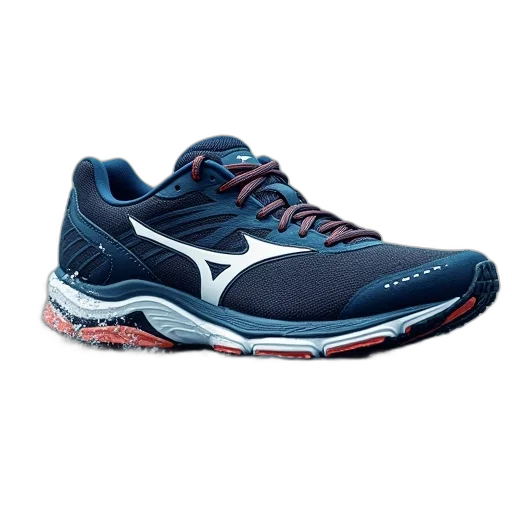 shoes, mizuno, wave, runner transparent PNG cut-out