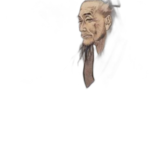 face, staff, mask, creature transparent PNG cut-out
