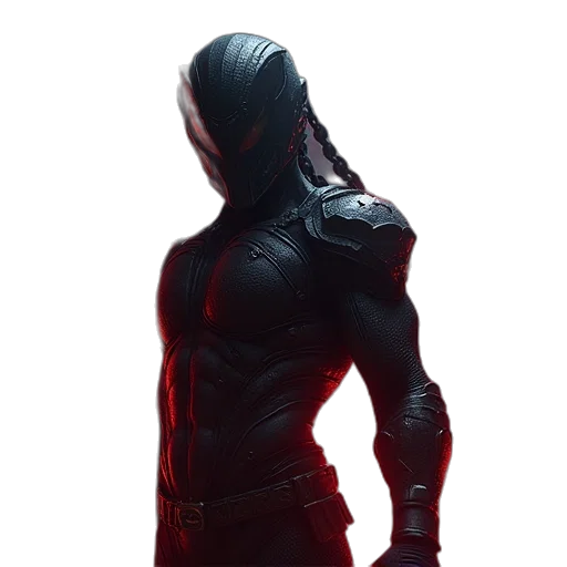 jacket, mask, face, staff transparent PNG cut-out